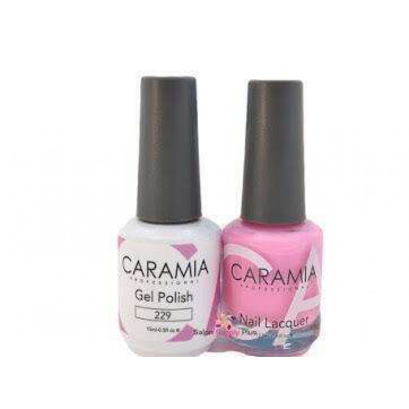 #229 Caramia Gel Polish & Nail Lacquer 0.5oz